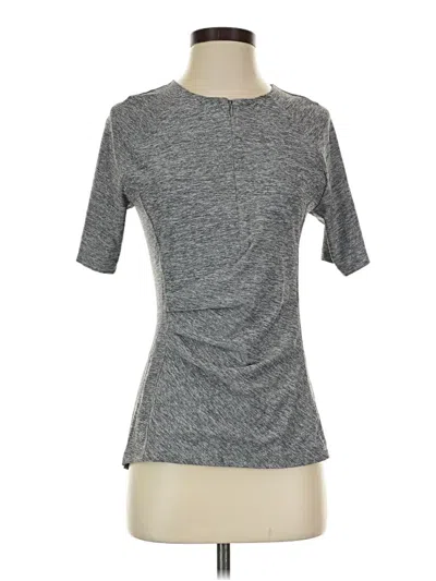 Pre-owned Athleta Active T-shirt In Gray