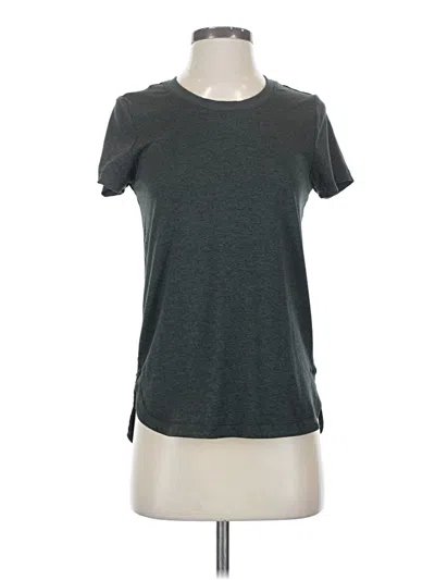Pre-owned Athleta Active T-shirt In Gray