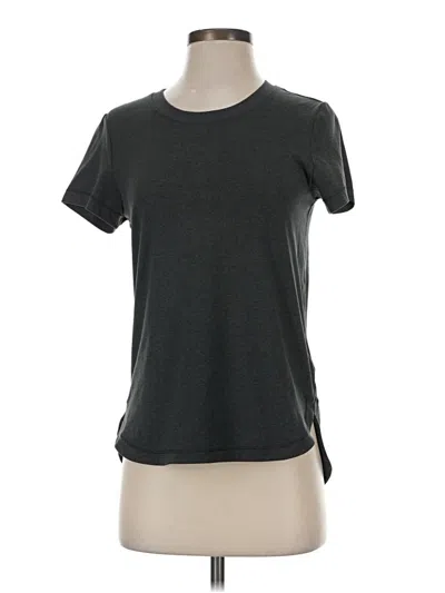 Pre-owned Athleta Active T-shirt In Gray