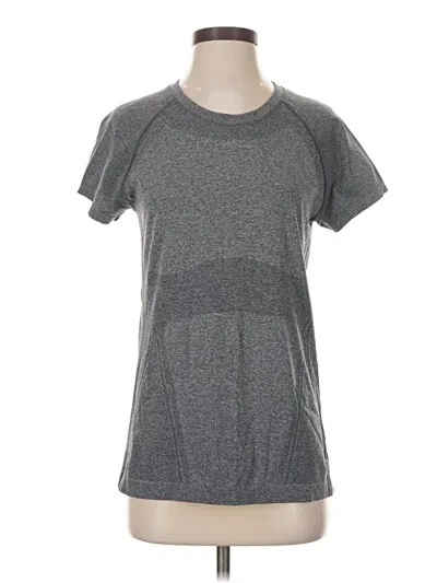 Pre-owned Athleta Active T-shirt In Gray