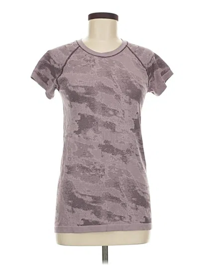 Pre-owned Athleta Active T-shirt In Gray