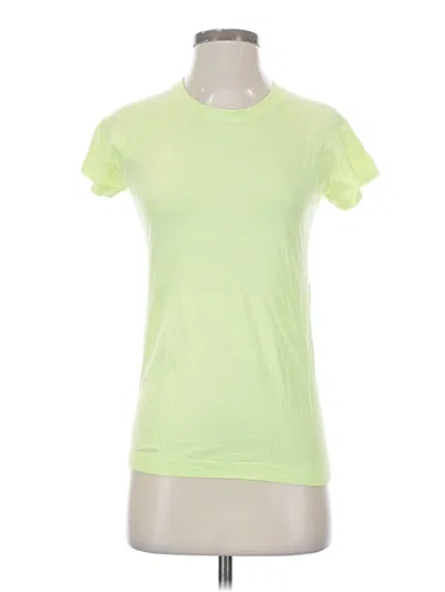 Pre-owned Athleta Active T-shirt In Green