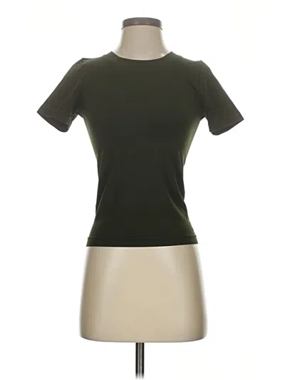 Pre-owned Athleta Active T-shirt In Green