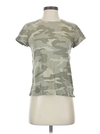 Pre-owned Athleta Active T-shirt In Green