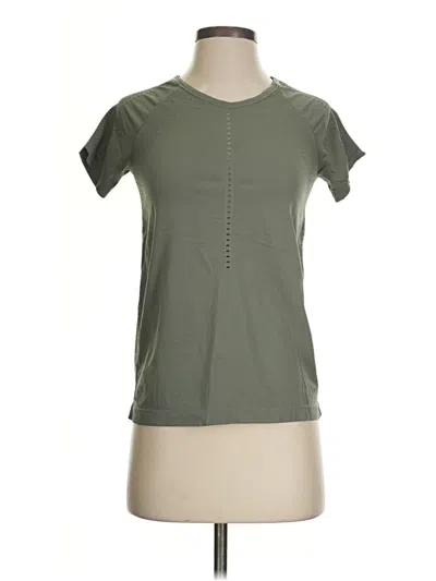 Pre-owned Athleta Active T-shirt In Green