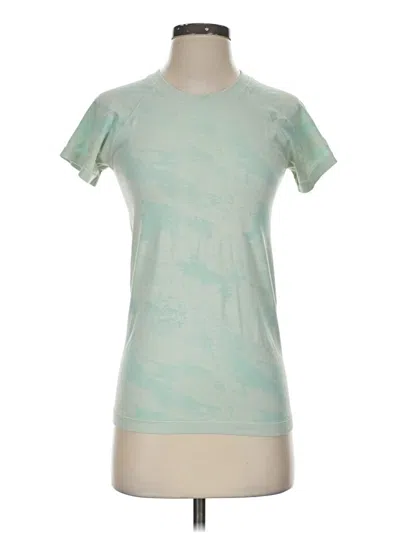 Pre-owned Athleta Active T-shirt In Green