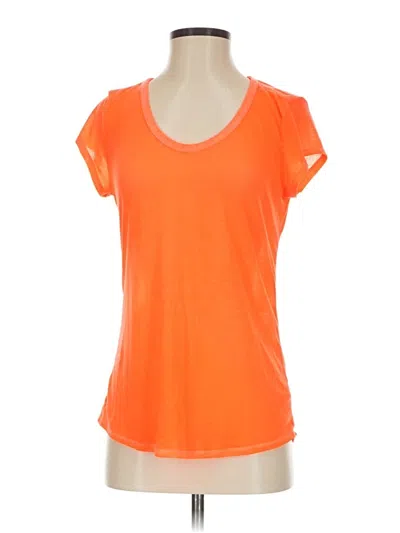 Pre-owned Athleta Active T-shirt In Orange