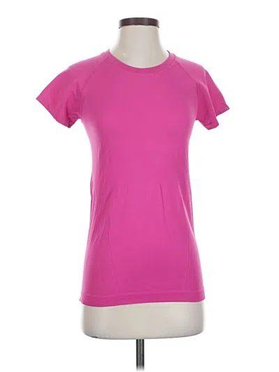 Pre-owned Athleta Active T-shirt In Pink