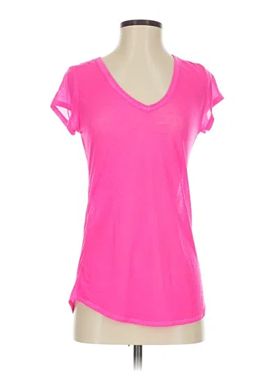 Pre-owned Athleta Active T-shirt In Pink