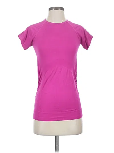 Pre-owned Athleta Active T-shirt In Pink