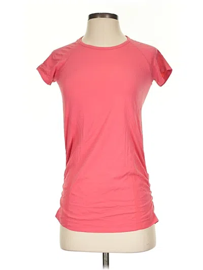 Pre-owned Athleta Active T-shirt In Pink