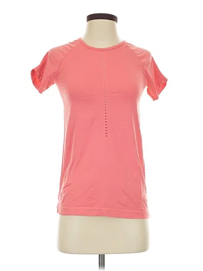 Pre-owned Athleta Active T-shirt In Pink