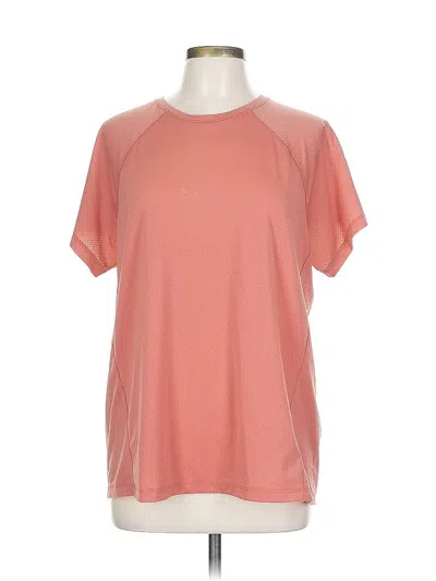 Pre-owned Athleta Active T-shirt In Pink