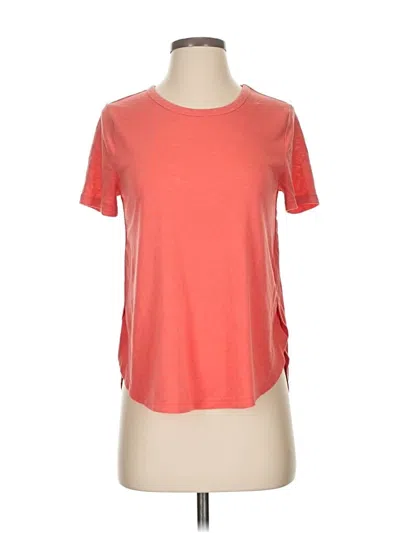 Pre-owned Athleta Active T-shirt In Pink