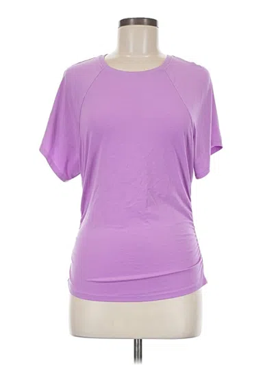 Pre-owned Athleta Active T-shirt In Purple