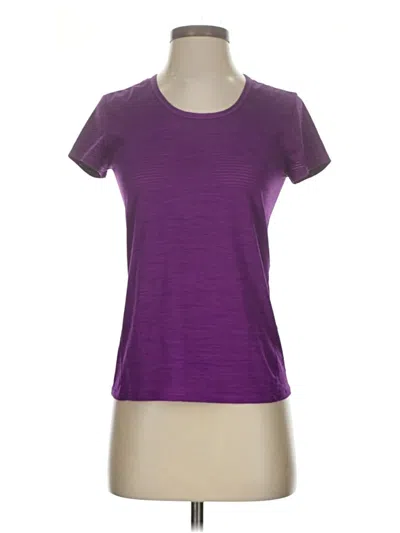 Pre-owned Athleta Active T-shirt In Purple