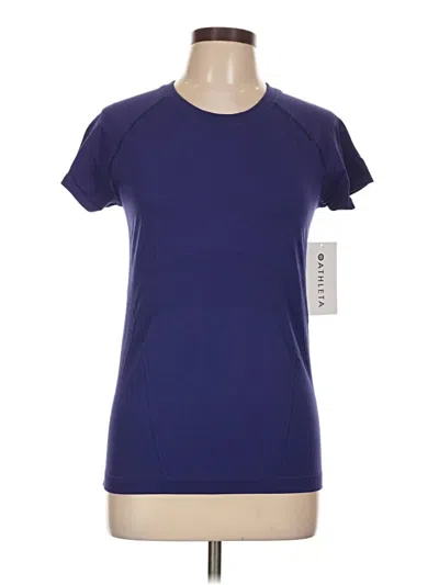 Pre-owned Athleta Active T-shirt In Purple