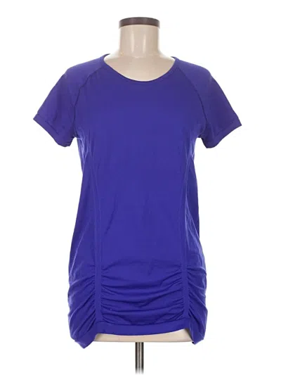 Pre-owned Athleta Active T-shirt In Purple