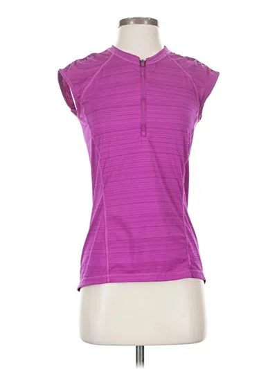 Pre-owned Athleta Active T-shirt In Purple