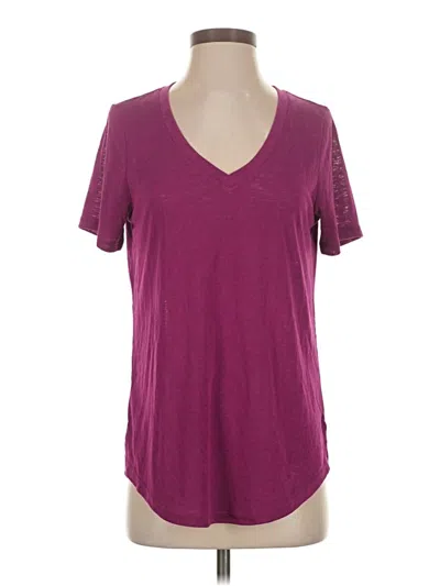 Pre-owned Athleta Active T-shirt In Purple