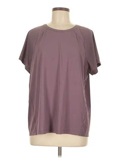 Pre-owned Athleta Active T-shirt In Purple