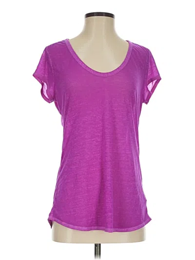 Pre-owned Athleta Active T-shirt In Purple
