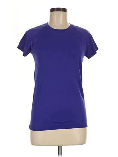 Pre-owned Athleta Active T-shirt In Purple