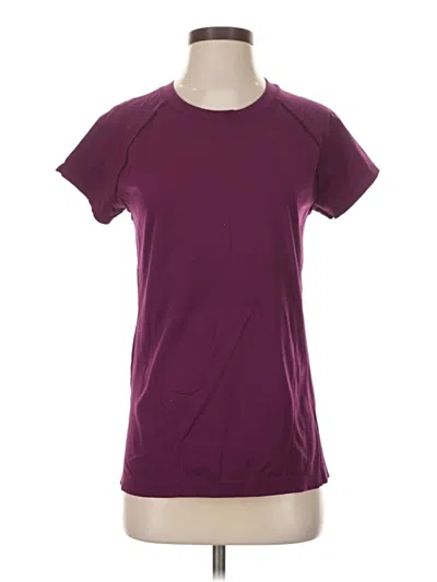 Pre-owned Athleta Active T-shirt In Purple