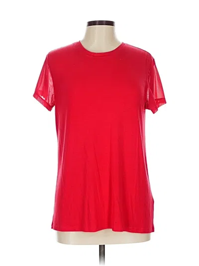 Pre-owned Athleta Active T-shirt In Red