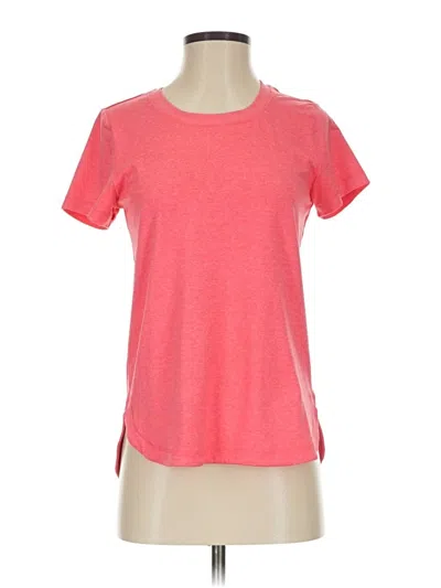 Pre-owned Athleta Active T-shirt In Red