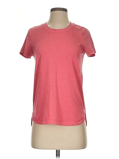 Pre-owned Athleta Active T-shirt In Red