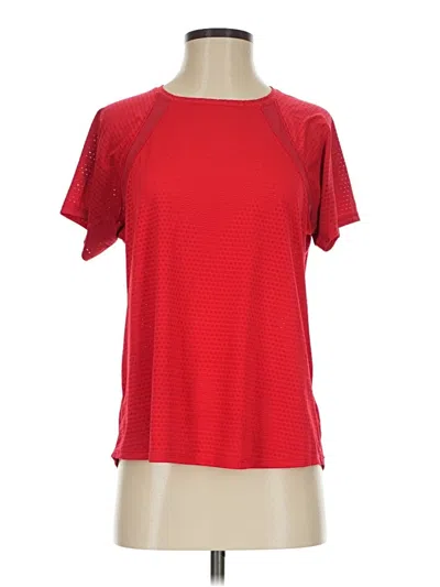 Pre-owned Athleta Active T-shirt In Red