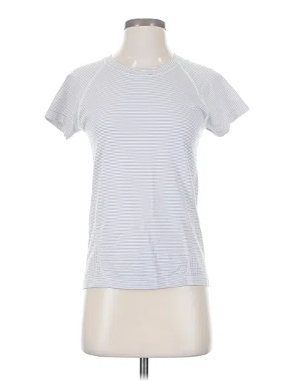 Pre-owned Athleta Active T-shirt In Silver
