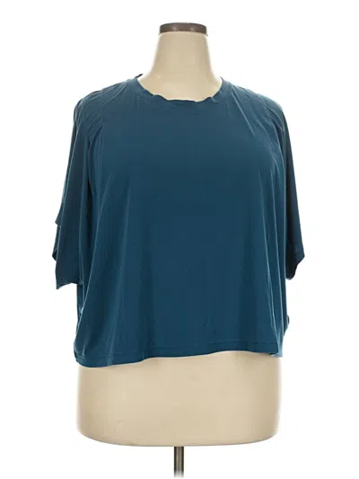 Pre-owned Athleta Active T-shirt In Teal