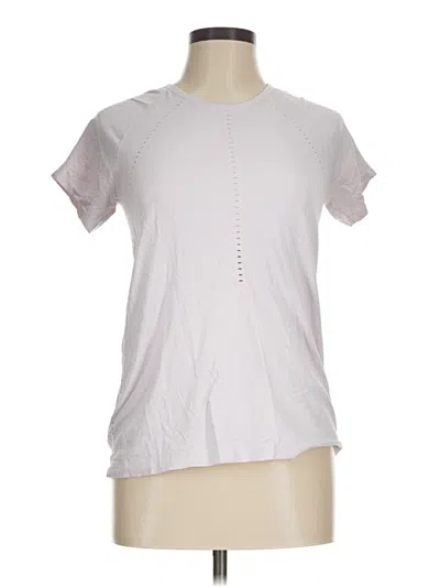Pre-owned Athleta Active T-shirt In White