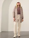 Athleta Aire Puffer Parka In Feather