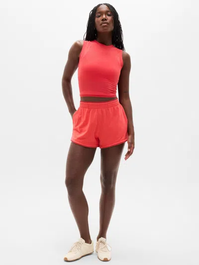 Athleta Airy Cotton Terry Mid Rise Picot Shortie