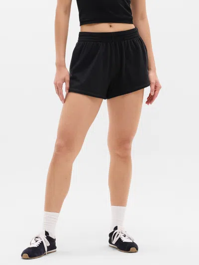 Athleta Airy Cotton Terry Shortie In Black