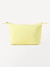Athleta All About Large Cosmetic Pouch In Citron