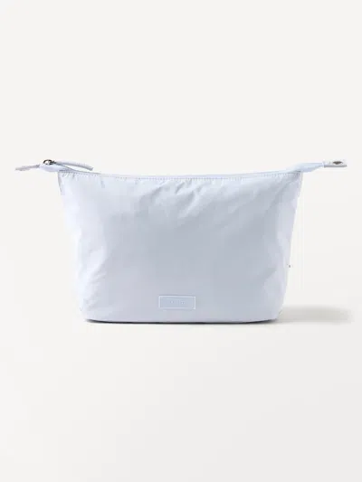 Athleta All About Large Cosmetic Pouch In Gossamer Blue
