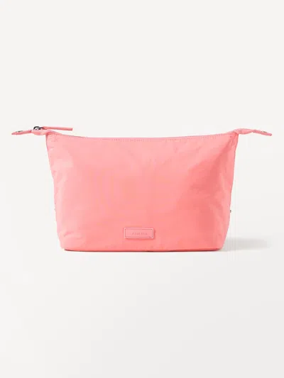 Athleta All About Large Cosmetic Pouch In Mimosa Pink