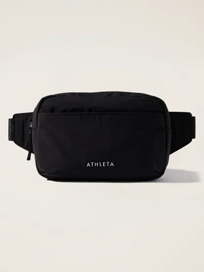 Athleta All About Large Crossbody Belt Bag In Black