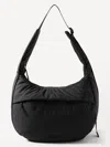 Athleta All About Medium Crossbody Hobo Bag In Black