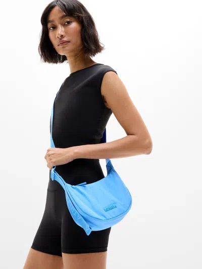 Athleta All About Mini Crescent Bag In Blue
