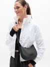 Athleta All About Mini Crescent Bag In Gray