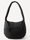 Athleta All About Oversized Crossbody Hobo Bag In Black