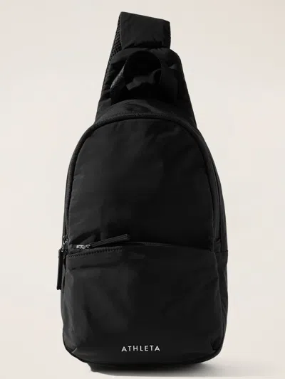 Athleta All About Sling Bag In Black