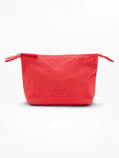 Athleta All About Small Cosmetic Pouch In Orange