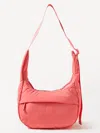 Athleta All About Small Crossbody Hobo Bag In Mimosa Pink