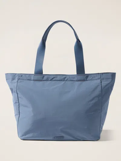 Athleta All About Tote Bag In Shadow Blue